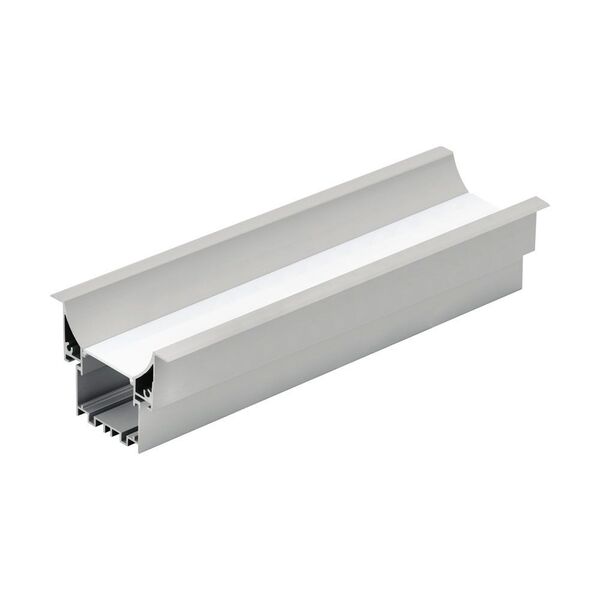 (ПРОМО) 99001 Встраиваемый профиль RECESSED PROFILE 3 для лестниц, L2000, B65, H45, алюминий/пластик