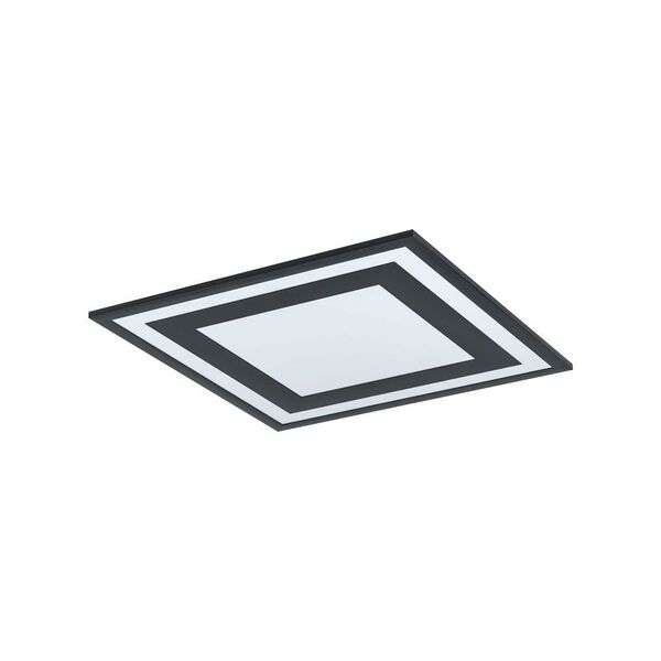 99038 Светод. потол. cветильник SAVATARILA, 24W(LED), 450X450, H60, 2900lm, 4000K, алюминий, черный/