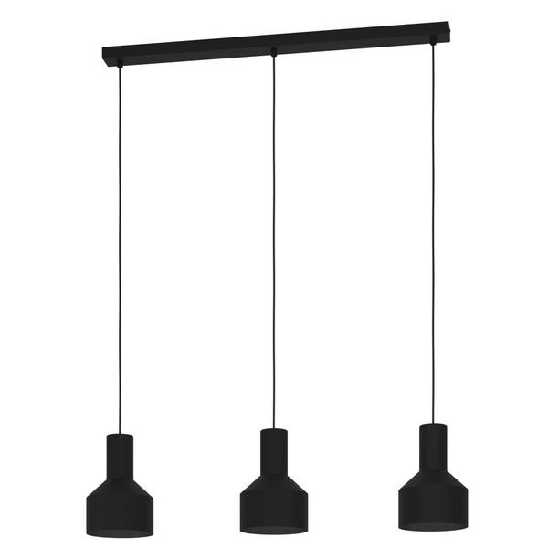 99552 Подвесной потолочный светильник (люстра) CASIBARE, 3x40W, E27, L850, B150, H1100, сталь, черны