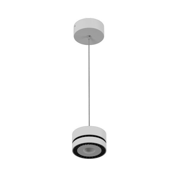 (DesLED) IMD-PA-0100CR-WH-WW Светильник светодиодный подвесной DWR-1003D12 , Белый, 12Вт, Теплый бел