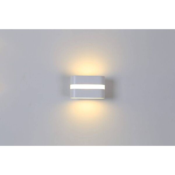 (((DesLED) GW-1557-6-WH-WW Бра декоративное RAZOR LN Белый 6Вт 3000 20 GW-1557-6-WH-WW