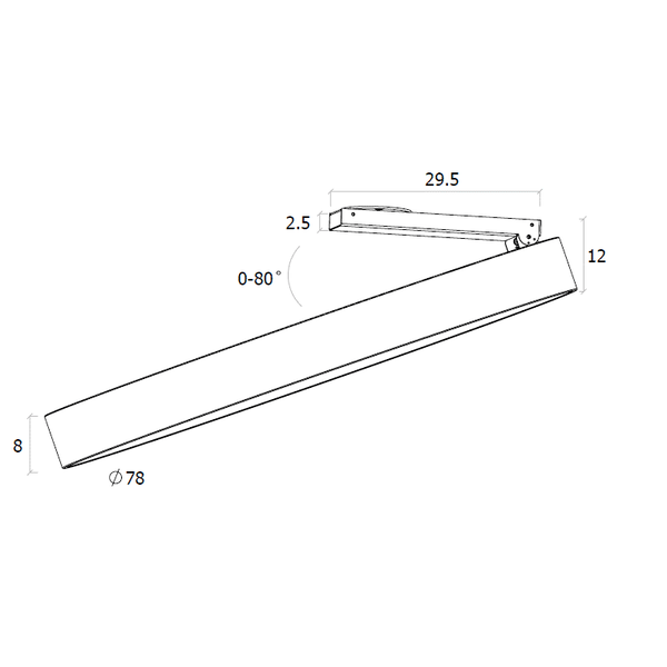 (DesLED) UF034-80-WH-NW LED светильник потолочный UF034-80-WH-NW Белый 150Вт 4000