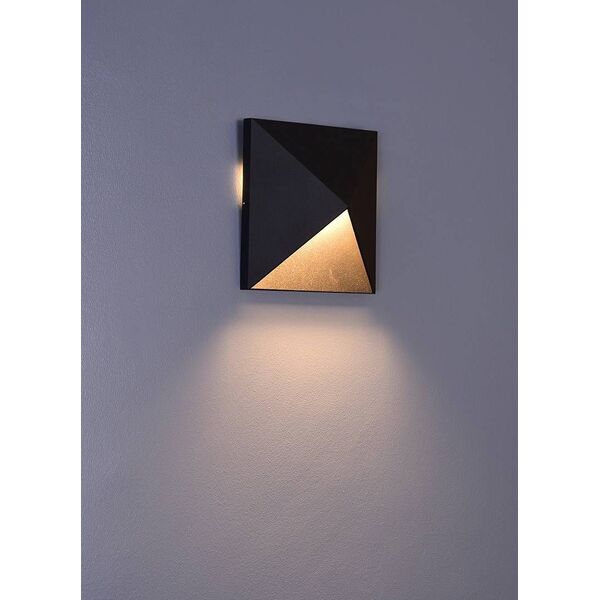 (((DesLED) LWA0039A-BL-WW LED светильник настенный LWA0039A-BL-WW Черный 9Вт 3000