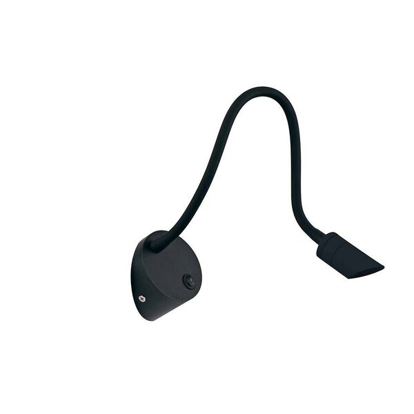 (((DesLED) BQ003103-A-3-BL-WW LED светильник настенный WL  Черный 3Вт 3000BQ003103-A-3-BL-WW
