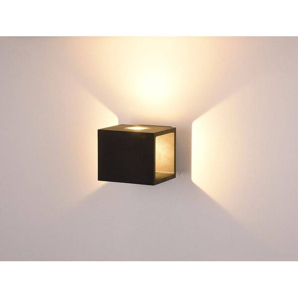 (((DesLED) LWA0100A-BL-WW LED светильник настенный LWA0100A-BL-WW Черный 10Вт 3000