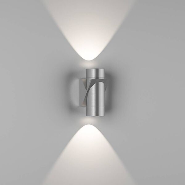 (((DesLED) GW-A213-6-SL-WW Бра двухстороннее SPRUT Серебро 6Вт 3000 54 GW-A213-6-SL-WW