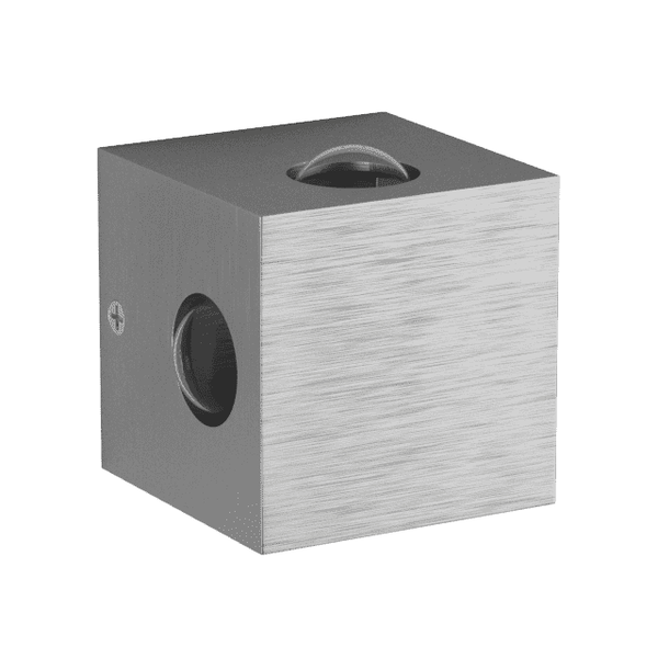 (((DesLED) GW-9092-4-SL-WW Бра четырехстороннее KVAD 92 Серебро 4Вт 3000 20 GW-9092-4-SL-WW