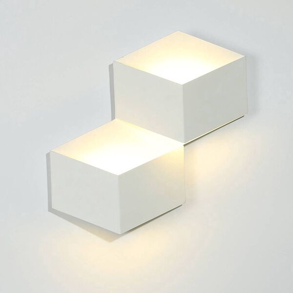 (((DesLED) GW-1101-2-6-WH-WW Бра декоративное  Белый 6Вт 3000 20 GW-1101-2-6-WH-WW
