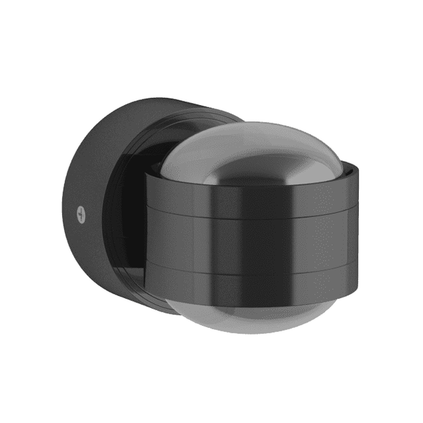 (((DesLED) GW-095-2-6-BL-NW Бра двухстороннее поворотное с линзой LUPA D Черный 6Вт 4500 20 GW-095-2