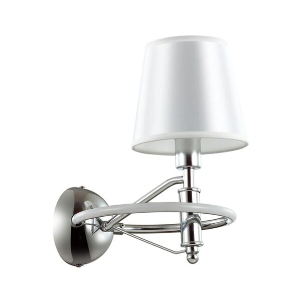Бра CHELSIE [хром, белый E14 + LED 1*40W + 5W LED 220V ]