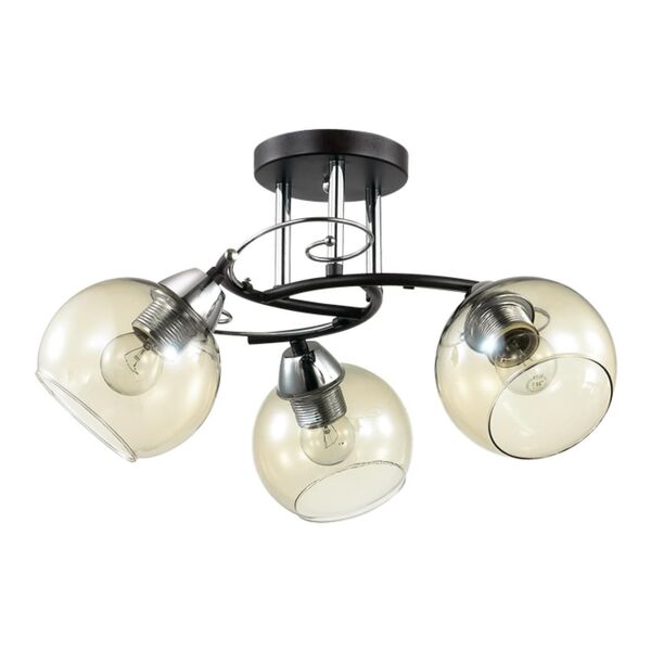 MELEFA LN18 142 [хром/венге Люстра потолочная E27 3*60W 220V]