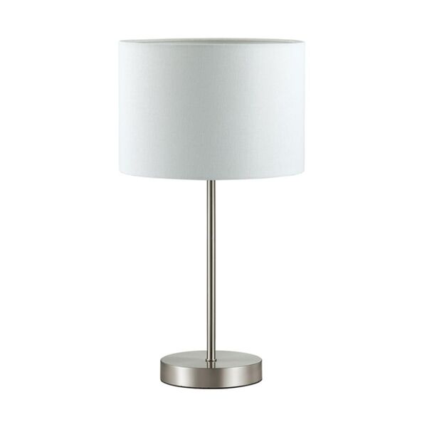 LN19 043 NIKKI [никель Настольная лампа E27 1*60W 220V]