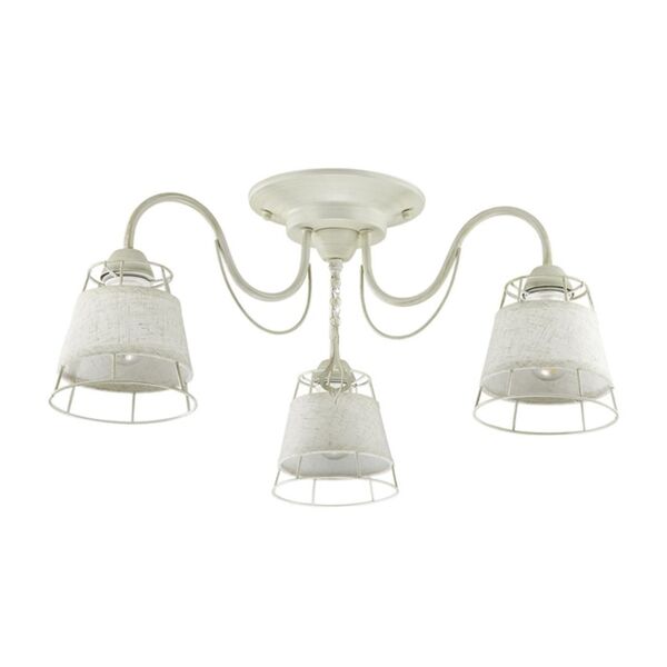 LINDSAY LN18 205 [белый/золотая патина Люстра потолочная E14 3*60W 220V]