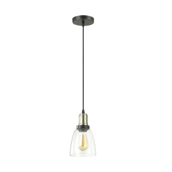 Подвесной светильник Lumion Kit [античная бронза/стекло Подвес E27 60W 220V]
