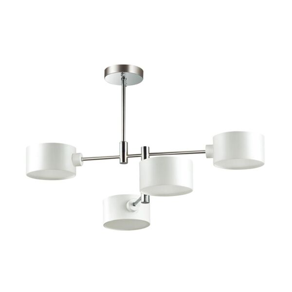 ASHLEY LN19 040 [белый, хром Люстра потолочная E14 4*60W 220V]