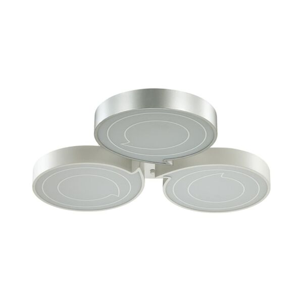 DILIP LN19 023 [матовый белый, серебро Люстра потолочная LED 60W 220V]
