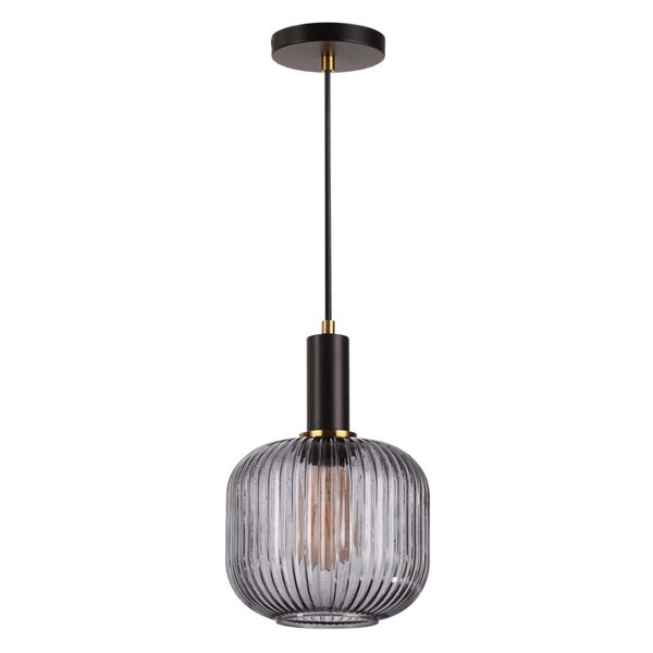 Подвесной светильник Lumion Merlin [черный, стекло Подвес E27 1*60W 220V MERLIN]