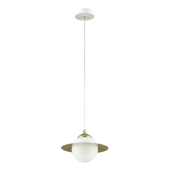 Люстра Lumion Priscilla [белый/золотой Подвес E14 60W 220V]