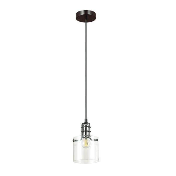 Подвесной светильник Bristol [хром/прозрачный Подвес E14 40W 220V]