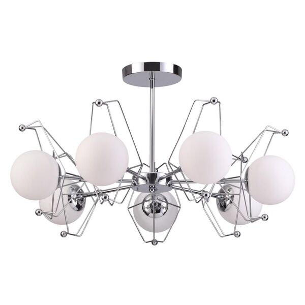 KENNEDY LN20 055 [хром, белый Люстра потолочная E14 7*40W 220V]