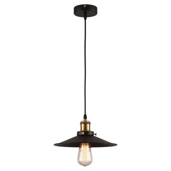 Подвесной светильник Lussole Loft New york [Черный, Бронза E27 1*60W]