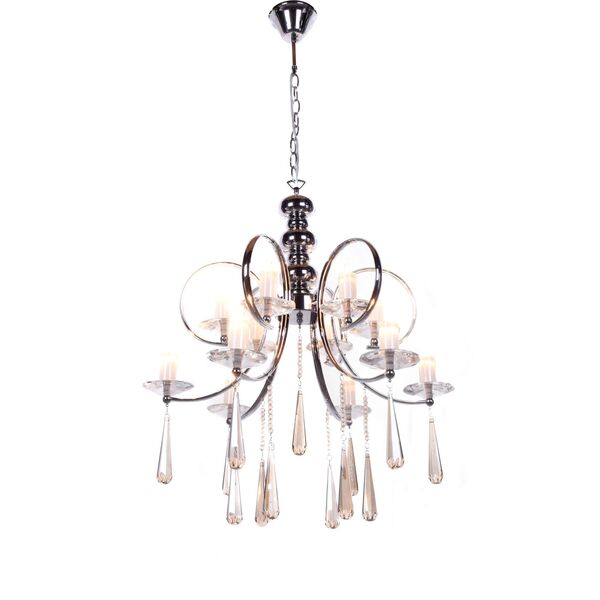 Хрустальная подвесная люстра Lumina Deco Follio LDP 6078-12