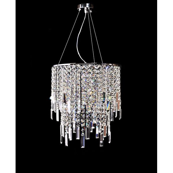 Хрустальная подвесная люстра Lumina Deco Zucchero LDP 2159-350 CHR