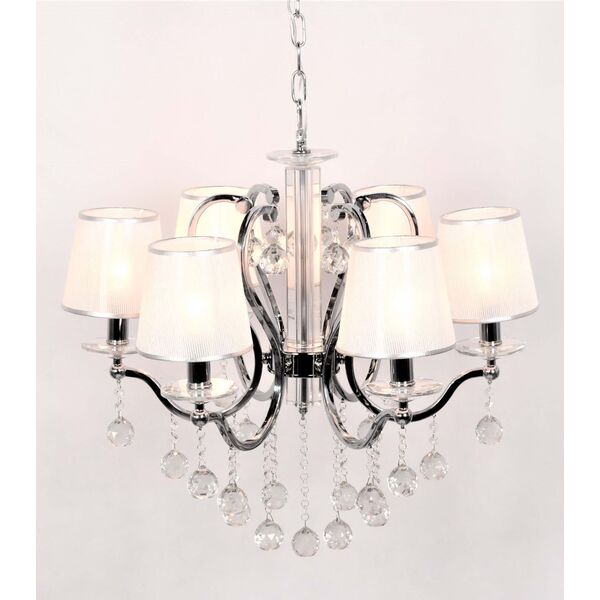 Хрустальная подвесная люстра Lumina Deco Bellisica LDP 8033-6 SL