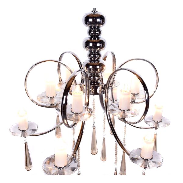 Хрустальная подвесная люстра Lumina Deco Follio LDP 6078-12