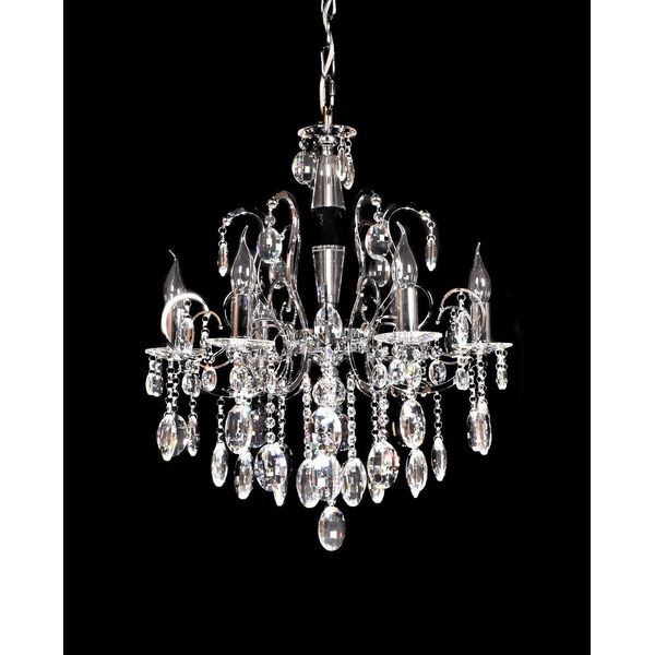 Хрустальная подвесная люстра Lumina Deco Daniella LDP 9123-6