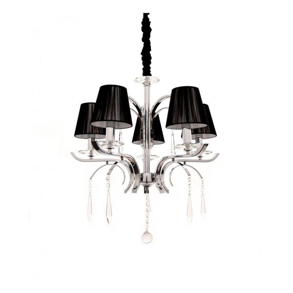 Хрустальная подвесная люстра Lumina Deco Gianna LDP 1157-5