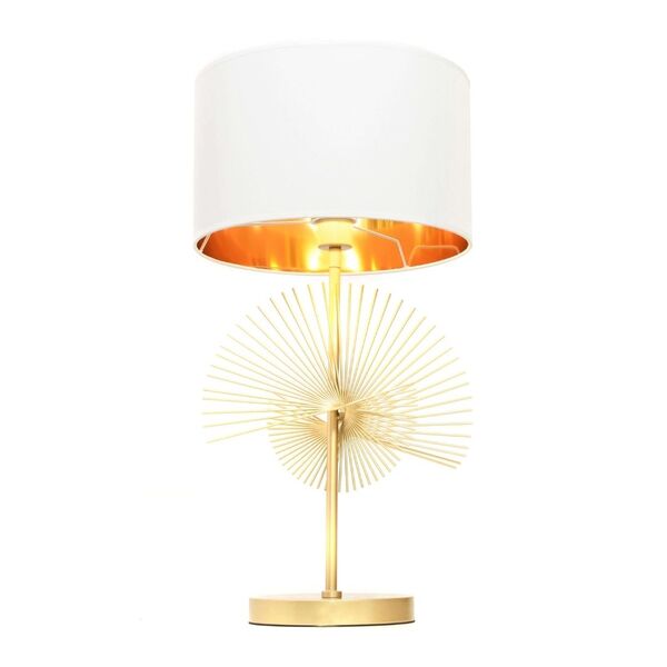 Настольная лампа Lumina Deco Fonti LDT 5534 GD+WT