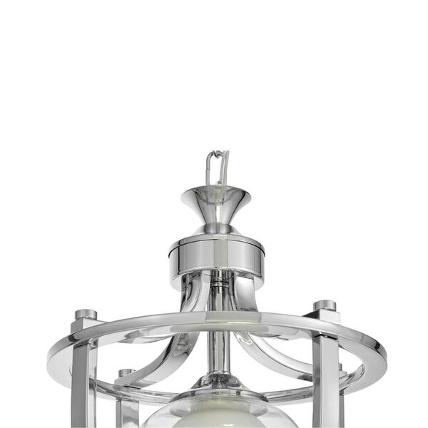 Подвесная люстра Lumina Deco Brooklin LDP 1231-1 CHR+WT