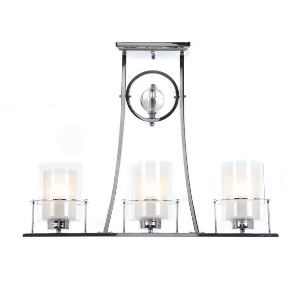 Подвесная люстра Lumina Deco Bronx LDP 1234-3 CHR