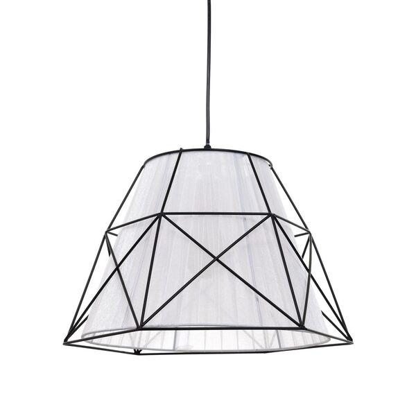 Подвесной светильник Lumina Deco Boneti LDP 8002 BK+WT