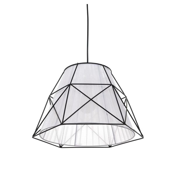 Подвесной светильник Lumina Deco Boneti LDP 8002 BK+WT