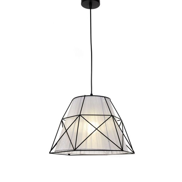 Подвесной светильник Lumina Deco Boneti LDP 8002 BK+WT