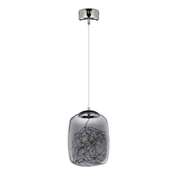 Подвесной светильник Lumina Deco Daisy LDP 6824-220 CHR+GY
