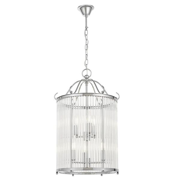 Подвесная люстра Lumina Deco LDP 1235-6 CHR