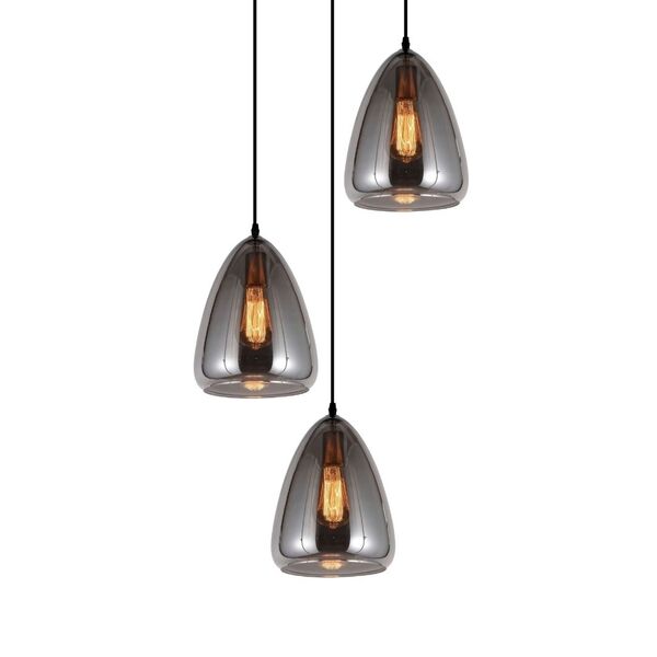 Подвесной светильник Lumina Deco Braga LDP 6841-3 GY