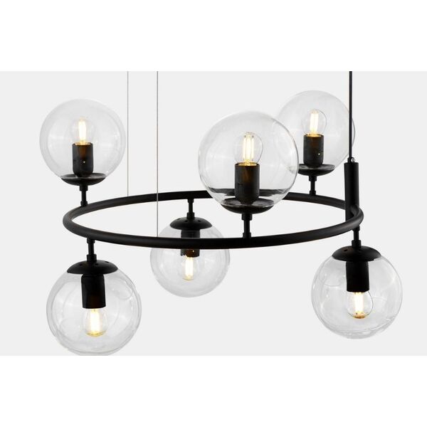 Подвесной светильник Lumina Deco Ceredo LDP 6034-6 RND BK