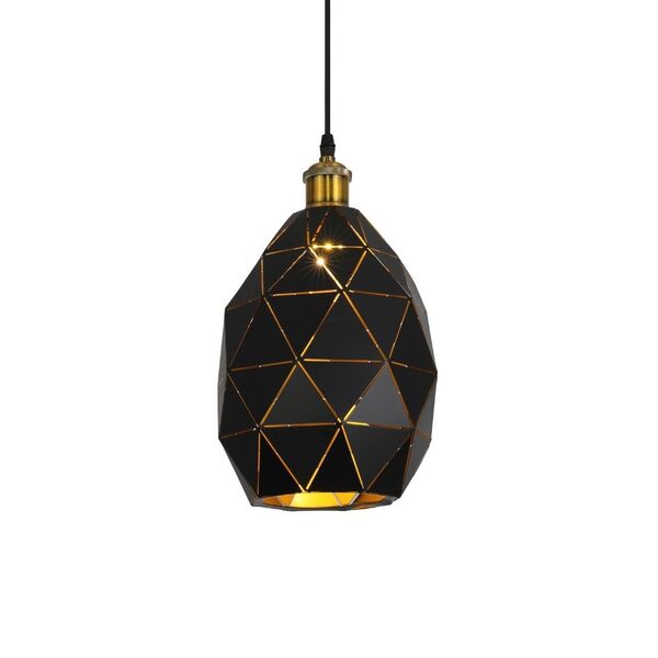 Подвесной светильник Lumina Deco Pestico LDP 8038-220 BK+GD