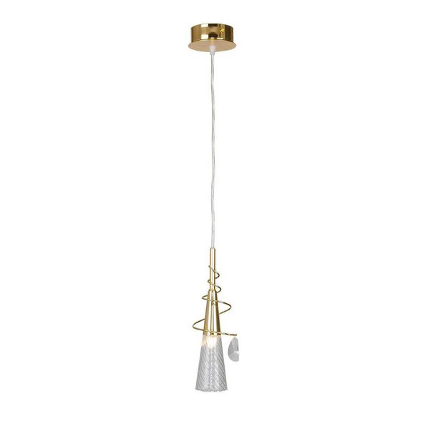 Люстра AEREO [1х25W G9 GOLD (в комплекте)]