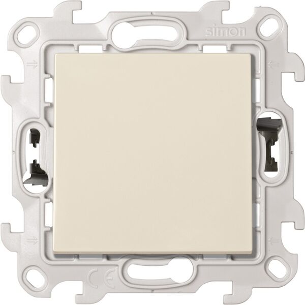 Кнопочный выключатель 10A 250В~ с системой Push&Go цвета слоновая кость S24 Harmonie Simon