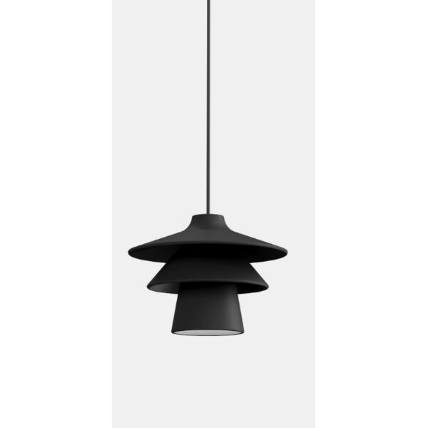 Керамический светильник Iso S (арт. LISOS-9005) черный