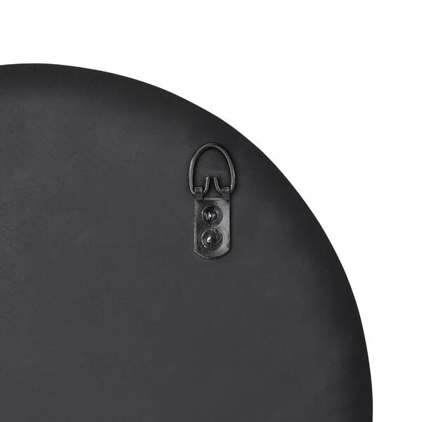 425041 Зеркало декоративное BANI, H5, Ø500, дерево, зеркало, черный