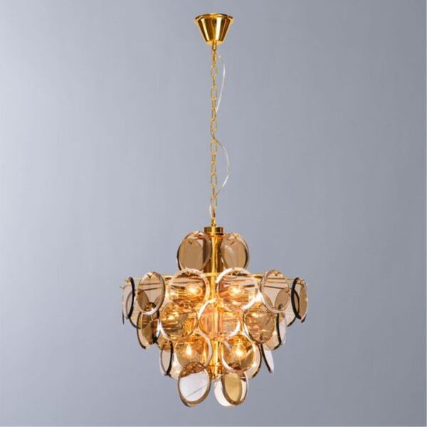 ((СВЕТИЛЬНИК ПОДВЕСНОЙ CHLOE E14 * 8 60Вт IP 20  Divinare