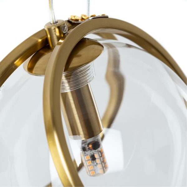 ((СВЕТИЛЬНИК ПОДВЕСНОЙ HAZEL G9 * 1 40Вт IP 20  Divinare