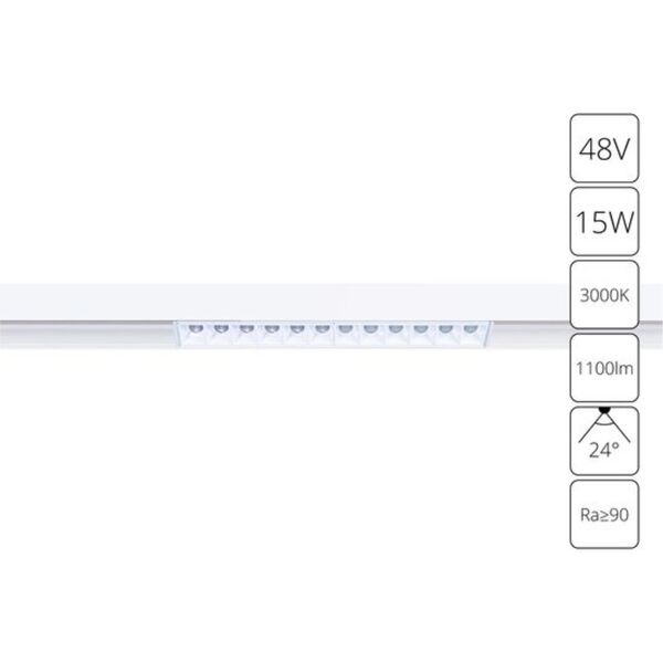 ((СВЕТИЛЬНИК ПОТОЛОЧНЫЙ LINEA LED * 1 15Вт IP 20 3000 ARTE LAMP