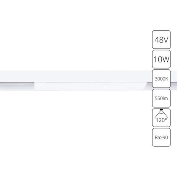 СВЕТИЛЬНИК ПОТОЛОЧНЫЙ LINEA LED * 1 10Вт IP 20 3000 ARTE LAMP